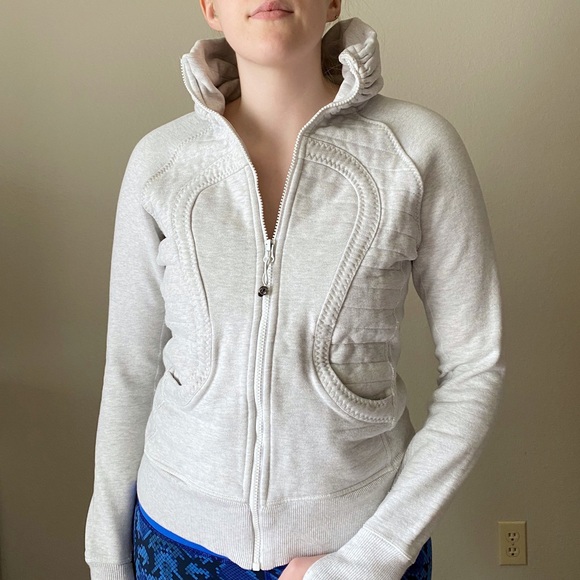 Lululemon Scuba Hoodie No Hood Full Zip 